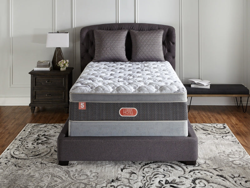 Beautyrest® Hotel Diamond 5 Plush Euro-Top Twin Mattress Set