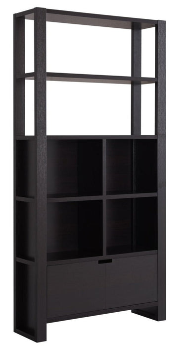 Oscar Owen 36\" Bookcase with Drawer & 6 Shelves - Espresso