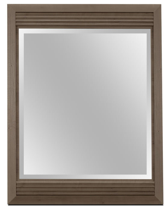 Olivia Bedroom Dresser Mirror, Made in Canada - Grey
