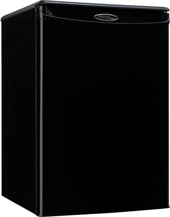 Danby 17.7\" 2.6 Cu. Ft. Single-Door Mini Fridge - Black - DAR026A1BDD