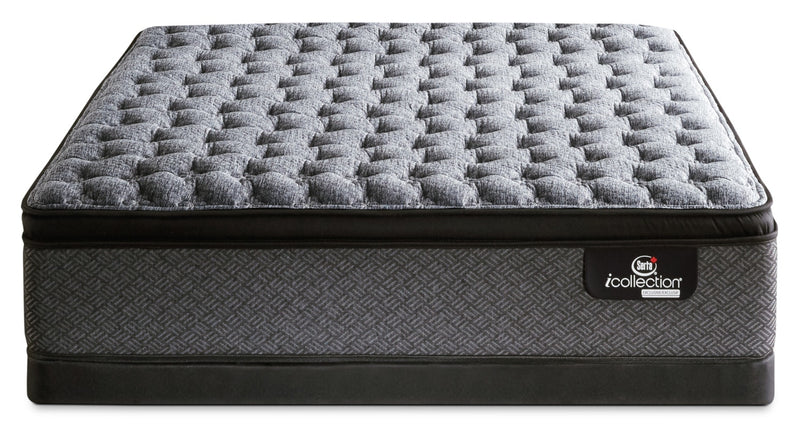 Serta® iCollection® Senna Firm Euro-Top Queen Mattress Set