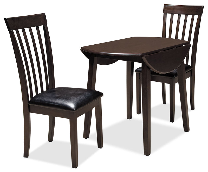 Hammis Drop-Leaf Dining Table, 36\"W Round - Brown