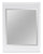 ["Olivia Bedroom Dresser Mirror, Made in Canada - White"]