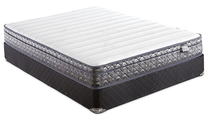 Springwall Endeavour 4 Euro-Top Firm Twin Mattress Set