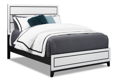 Kate King Bed - White 