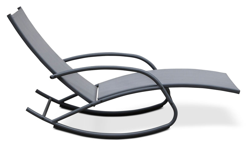 Kerlaz Rocking Lounger – Grey