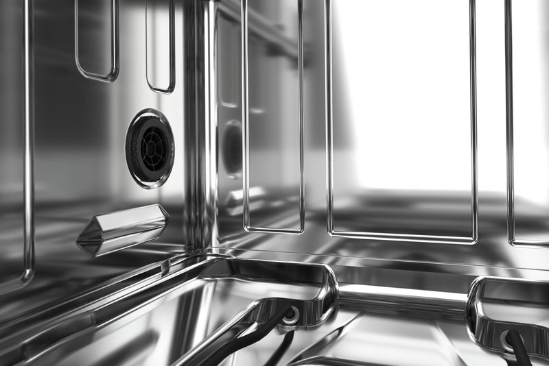 KitchenAid 24\" 44 dBA Built-In Top-Control Dishwasher with Third Rack - Black Stainless Steel with PrintShield™ Finish - KDTM404KBS