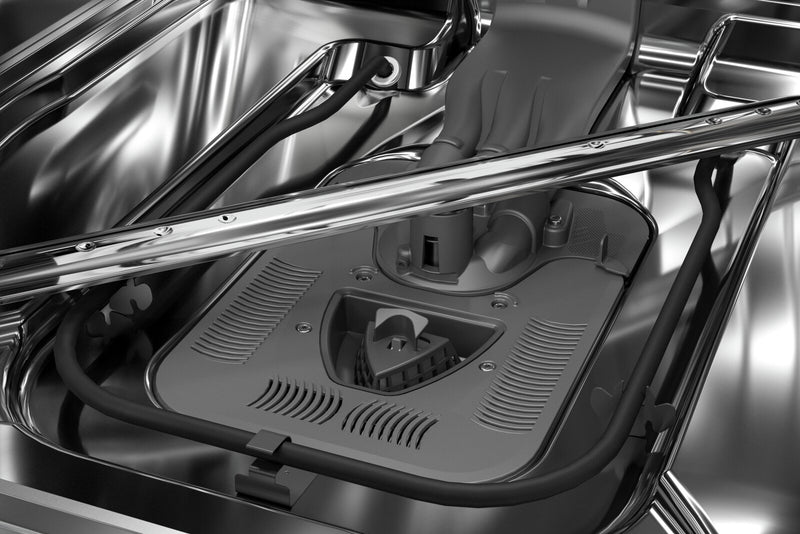 KitchenAid 24\" 44 dBA Built-In Top-Control Dishwasher with Third Rack - Black Stainless Steel with PrintShield™ Finish - KDTM404KBS