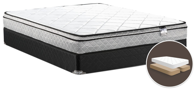 Springwall Odin 3 Euro-Top Firm Split Queen Mattress Set