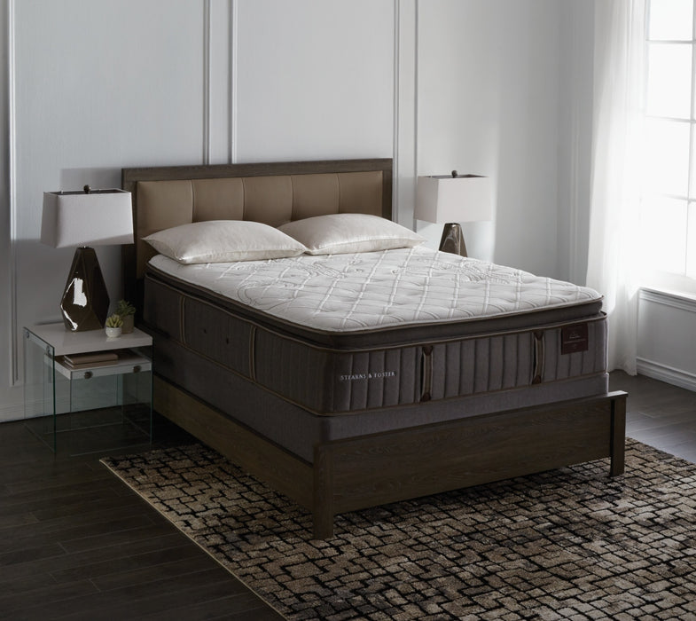 Stearns & Foster Princedale Medium Pillow-Top Queen Mattress Set