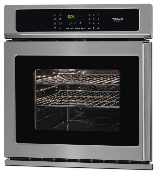 Frigidaire Gallery 27\" 3.8 Cu. Ft. Electric Single Wall Oven with True Convection - Smudge-Proof® Stainless Steel\t - FGEW276SPF
