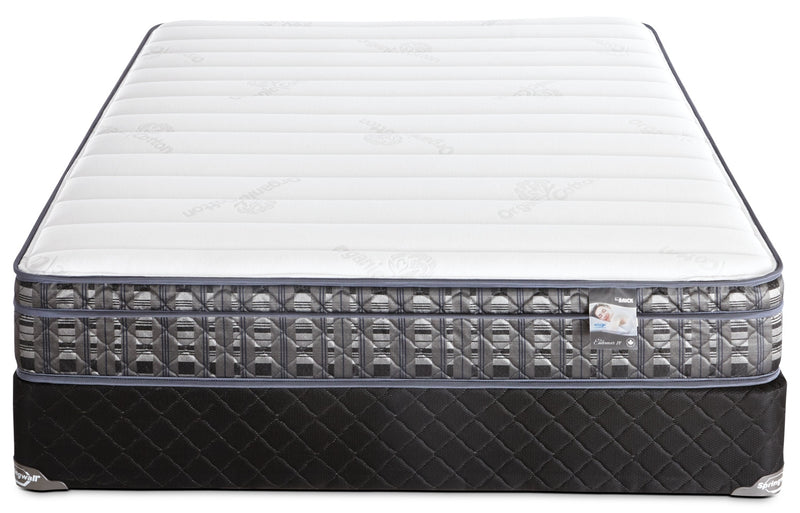 Springwall Endeavour 4 Euro-Top Firm Twin Mattress Set