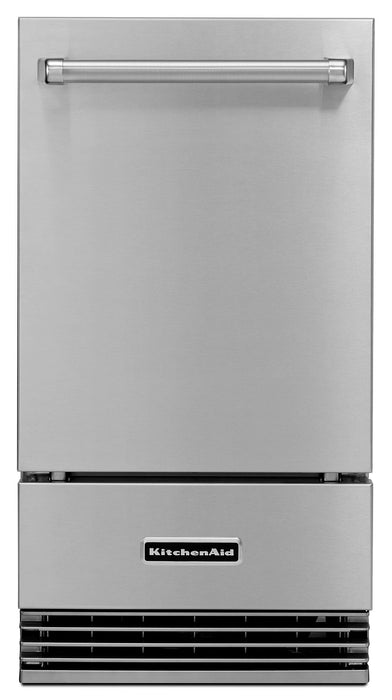 KitchenAid 18\" Outdoor Automatic Ice Maker – KUIO18NNZS