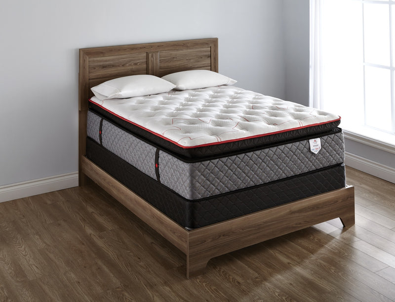 Springwall True North Chiropractic® Whistler Euro-Top Queen Mattress Set