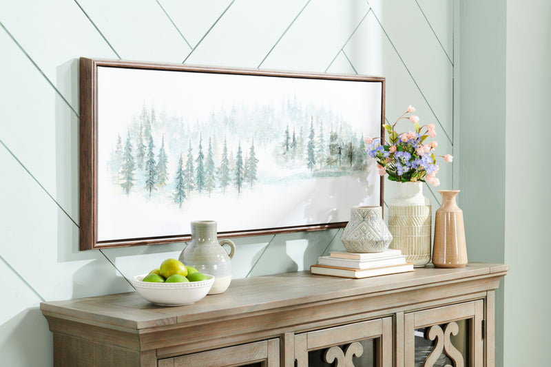 Acrylic Landscape - 22\" x 52\"