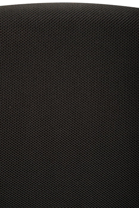 Leigh 16\" Office Chair - Black with Mesh Back