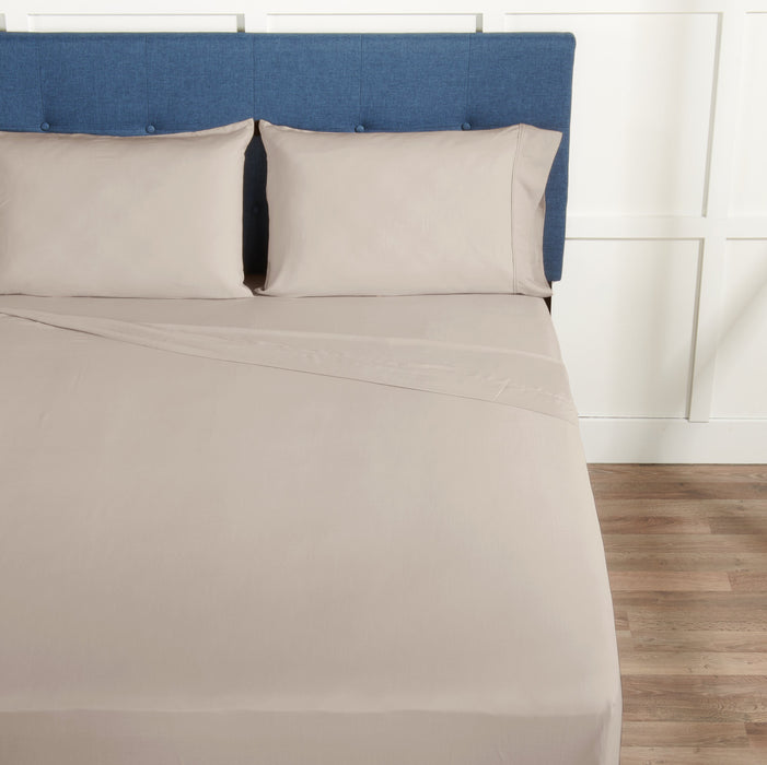 BEDGEAR Hyper-Linen™ Performance 4-Piece Queen Sheet Set - Beige