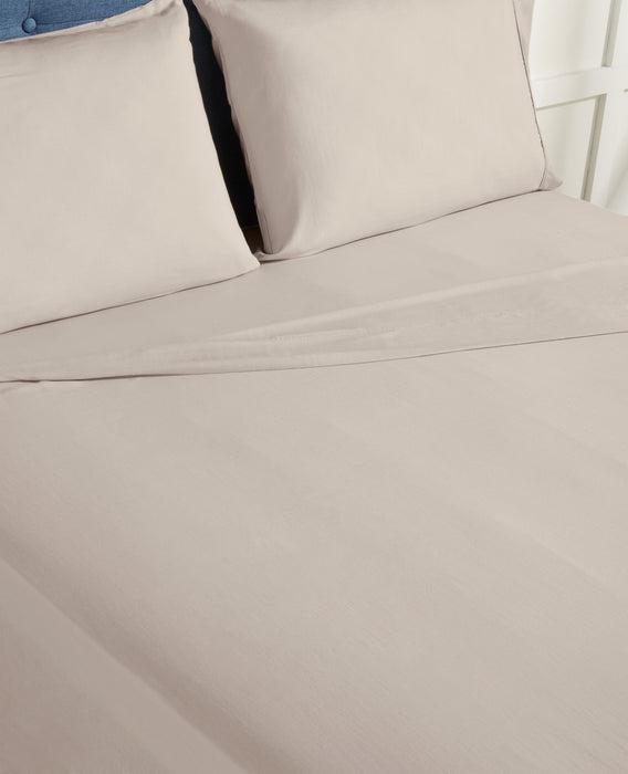 BEDGEAR Hyper-Linen™ Performance 4-Piece Queen Sheet Set - Beige