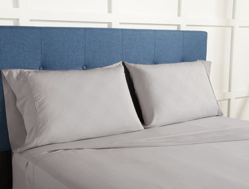 BEDGEAR Hyper-Linen™ Performance 5-Piece King Split Sheet Set - Light Grey