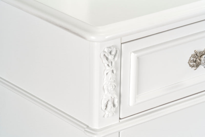 Livy 7-Drawer Dresser for Kids, 56\"W - White