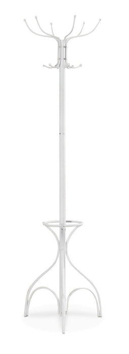 Lumai 18\" Coat Rack - White
