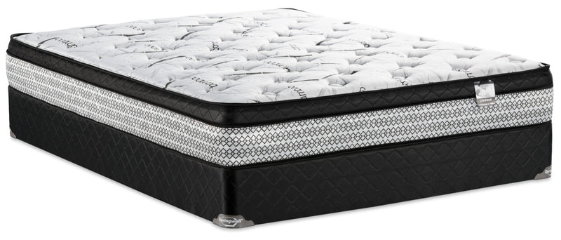 Springwall Fairweather 3 Euro-Top Plush Twin Mattress Set