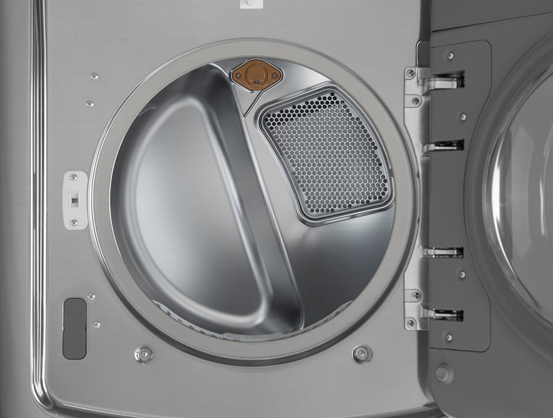 LG 9.0 Cu. Ft. Mega Capacity Gas Steam Dryer – Graphite Steel