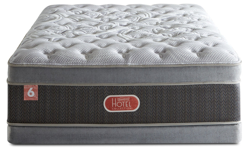 Beautyrest® Hotel Diamond 6 Plush Ultra Euro-Top Twin Mattress Set