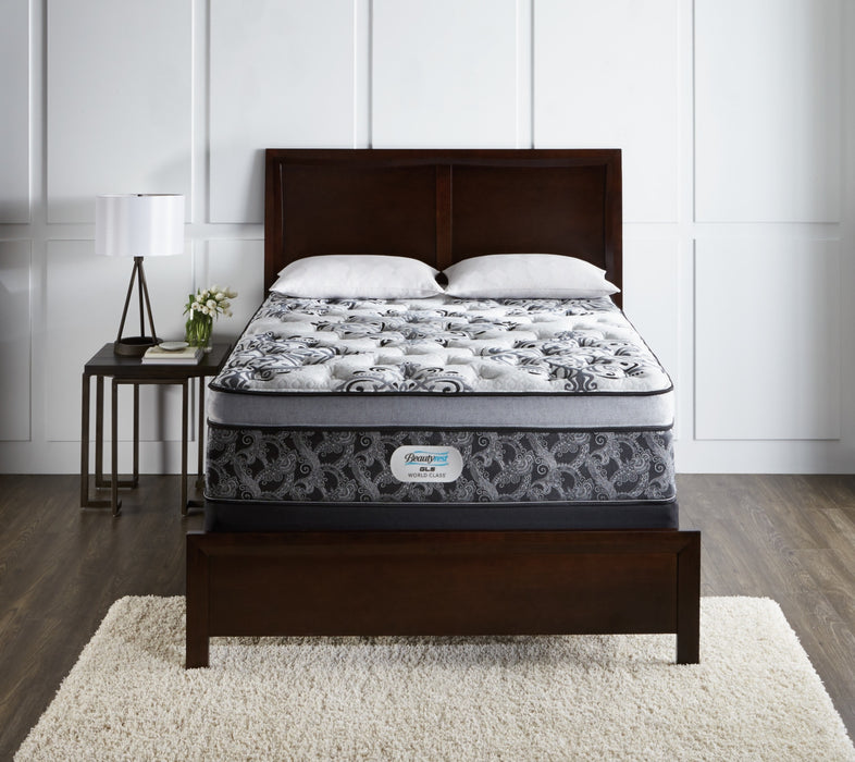 Beautyrest GL5 World Class Genesis Euro-Top Firm Twin Mattress Set