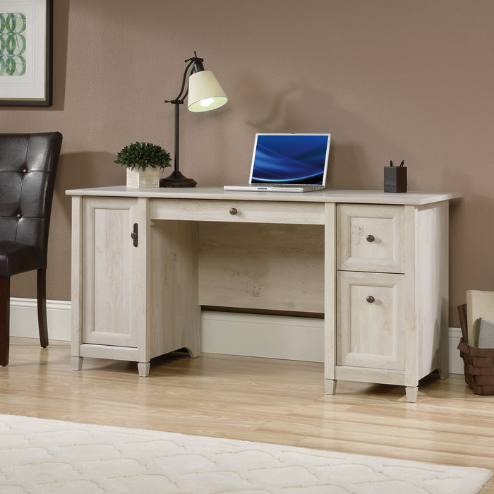 Edge Water 59.06\" Computer Office Desk - Chalked Chestnut