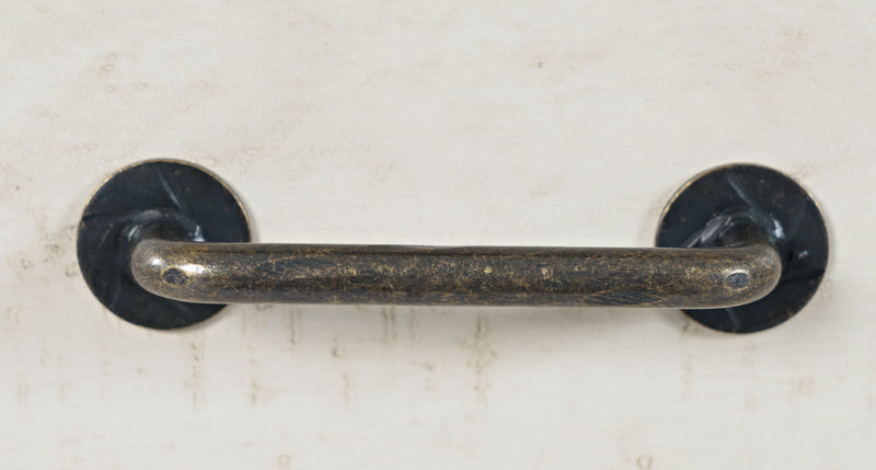 Madison 50\" Rustic TV Stand with Storage and Cable Management for TVs up to 55\"- White