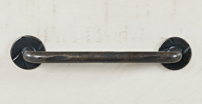 Madison 60\" Rustic TV Stand with Storage and Cable Management for TVs up to 65\"- White