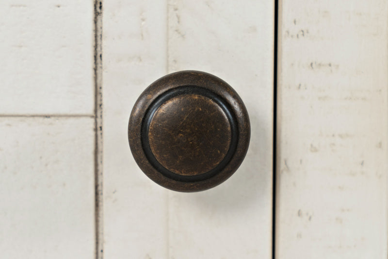 Madison 60\" Rustic TV Stand with Storage and Cable Management for TVs up to 65\"- White