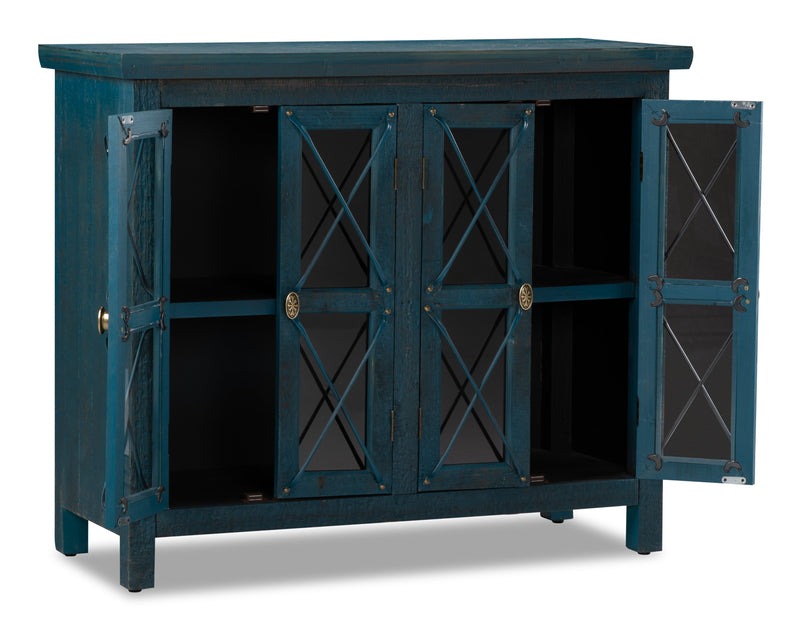Makati 38\" Accent Cabinet - Blue