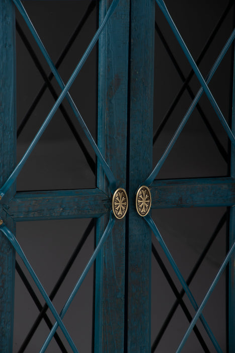 Makati 38\" Accent Cabinet - Blue