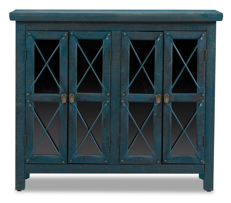 Makati 38\" Accent Cabinet - Blue