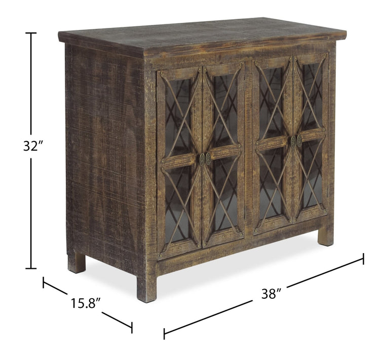 Makati 38\"  Accent Cabinet - Brown
