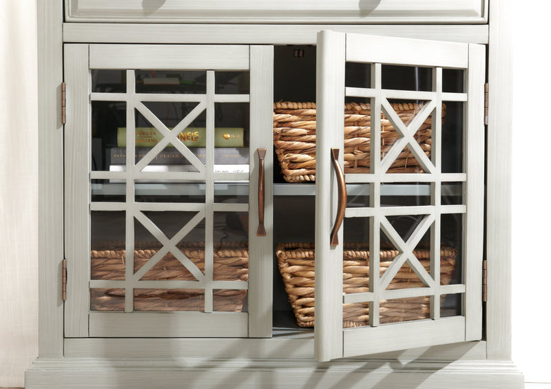 Marseille 32\" Accent Cabinet with Drawer - Antique Grey