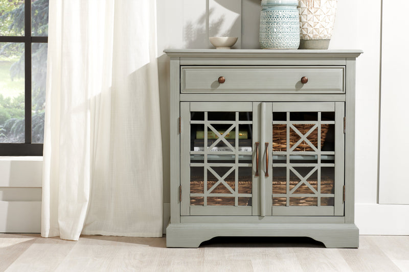 Marseille 32\" Accent Cabinet with Drawer - Antique Grey
