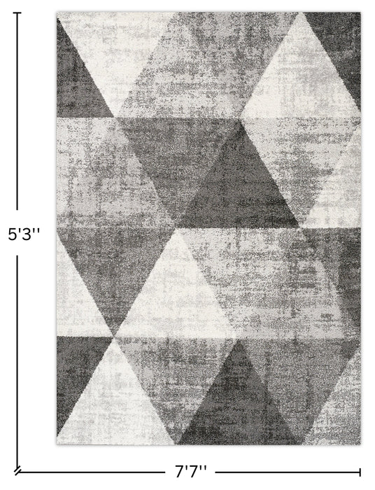 Mickey Area Rug - 5'3'' x 7'7''