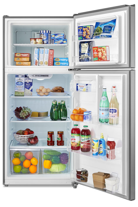 Midea 18 Cu. Ft. Top-Freezer Refrigerator - MT18DDSCR1RCM