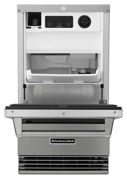 KitchenAid 18\" Outdoor Automatic Ice Maker – KUIO18NNZS
