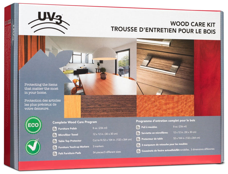 UV3 Wood Furniture Care Kit
