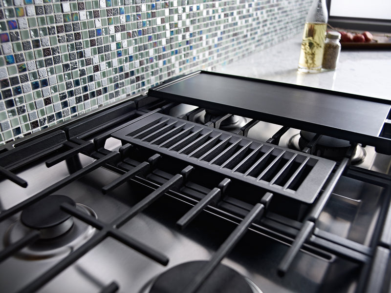 KitchenAid 6.4 Cu. Ft. Dual Fuel Range with AquaLift® and Self-Clean - Stainless Steel - KSDG950ESS