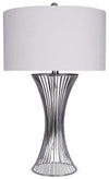 Nickel Cage Table Lamp