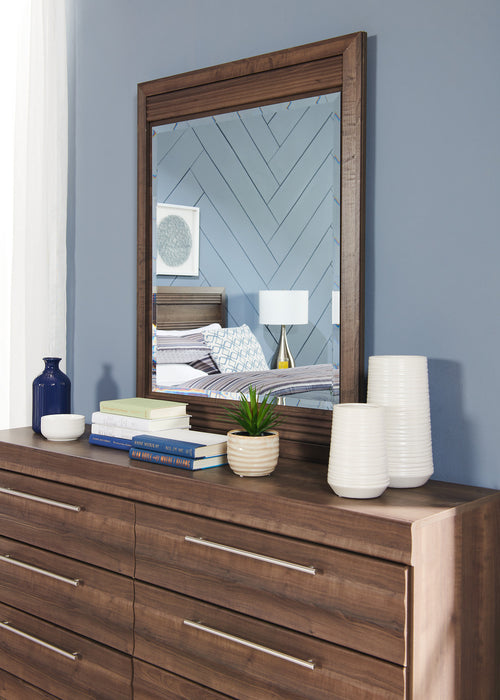 Olivia Bedroom Dresser Mirror, Made in Canada - Grey