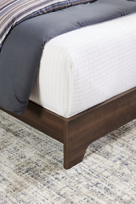 Olivia 6pc Bedroom Set with Bed, Dresser, Mirror & Nightstand, Made in Canada, Grey - Queen Size