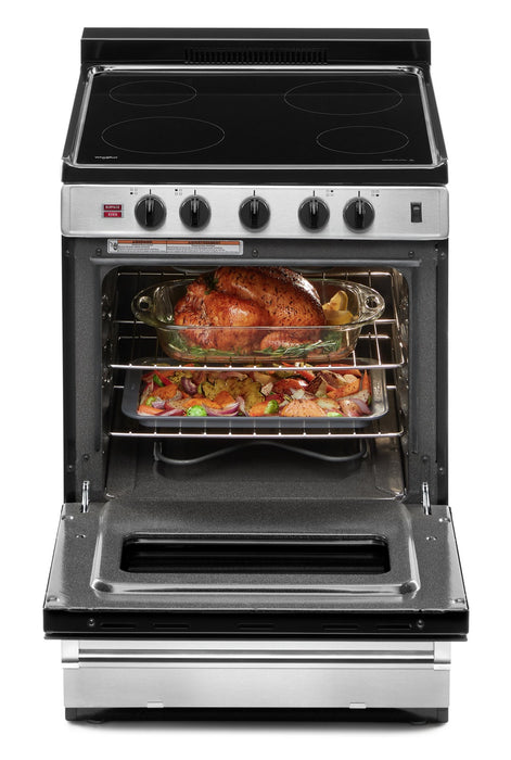 Whirlpool 2.96 Cu. Ft. Electric Range - Stainless Steel - YWFE50M4HS
