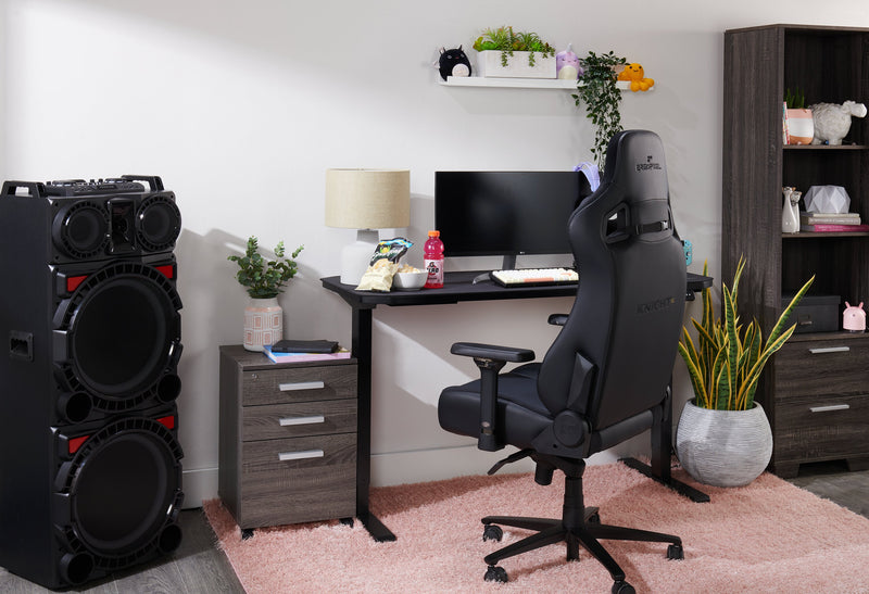 Oscar 15.75\" 3-Drawer Lateral Filing Cabinet - Distressed Grey