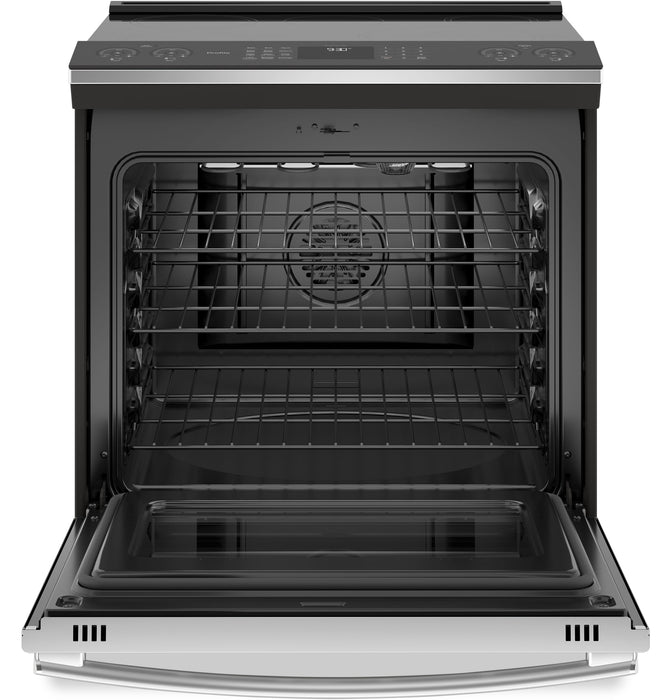Profile 5.3 Cu. Ft. Smart Induction Range with True European Convection - Stainless Steel Fingerprint Resistant - PCHS920YMFS